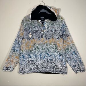 THREADHEADS Mushroom Fleece-lined Pullover Hoodie- Large